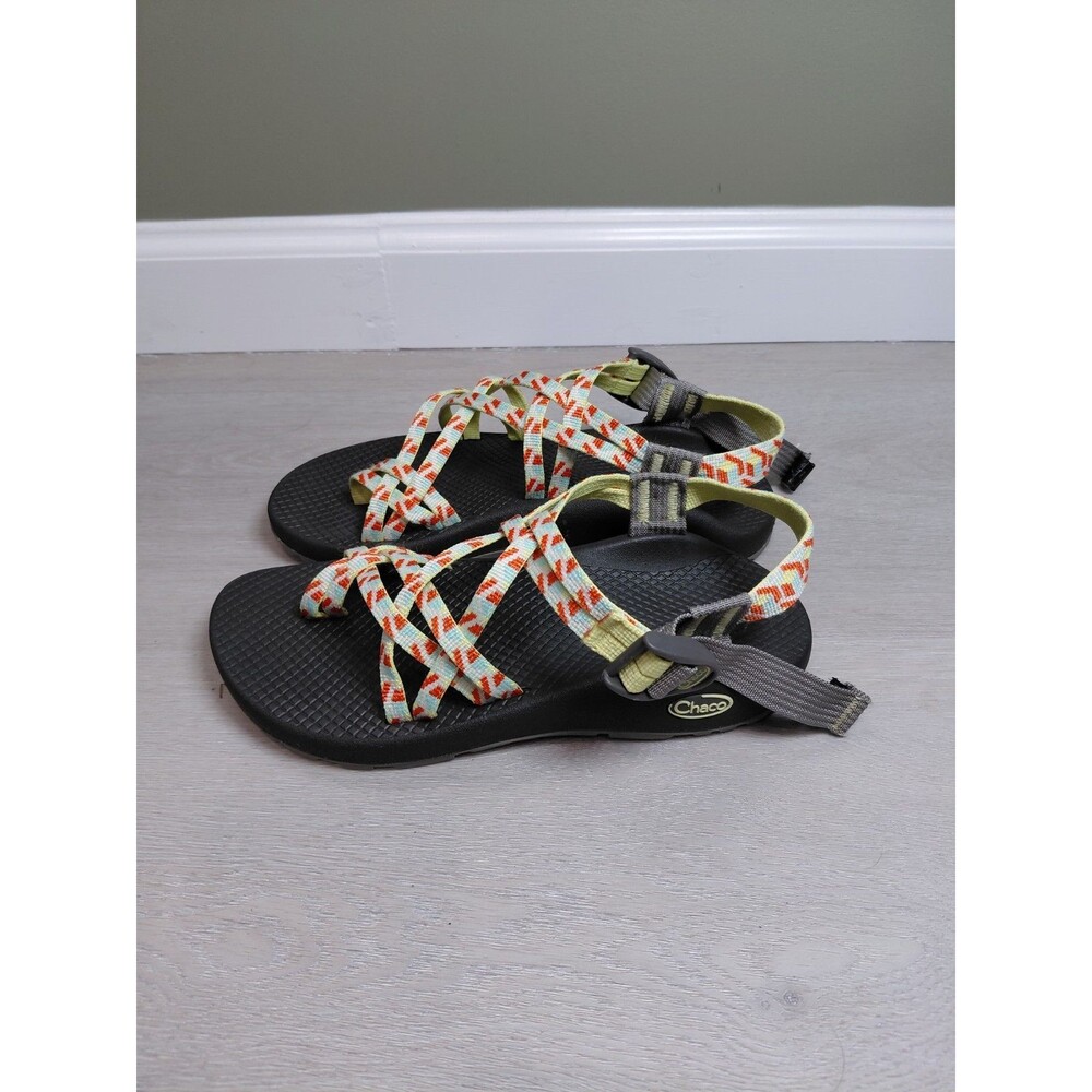 CHACO ZX/2 CLASSIC Prism Yellow Sport Water Hiking Sandal  women Size 7